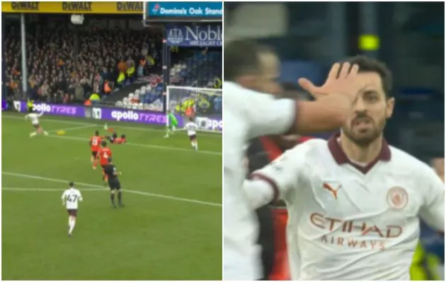 grealish and silva vs luton