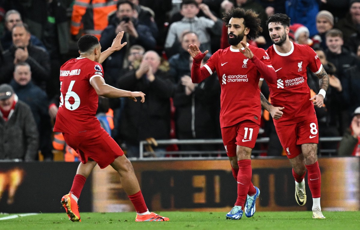 liverpool 1-1 arsenal trent alexander-arnold mohamed salah dominik szoboszlai