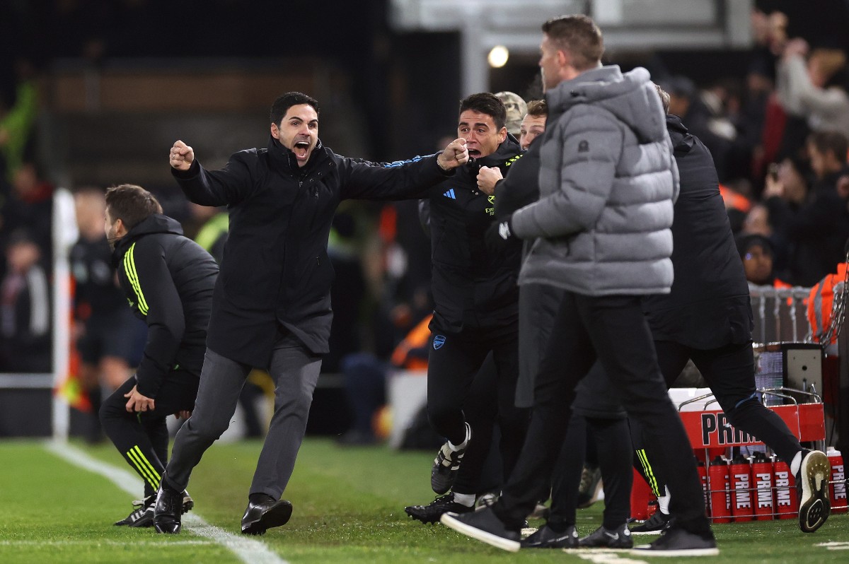 luton town 3-4 arsenal mikel arteta