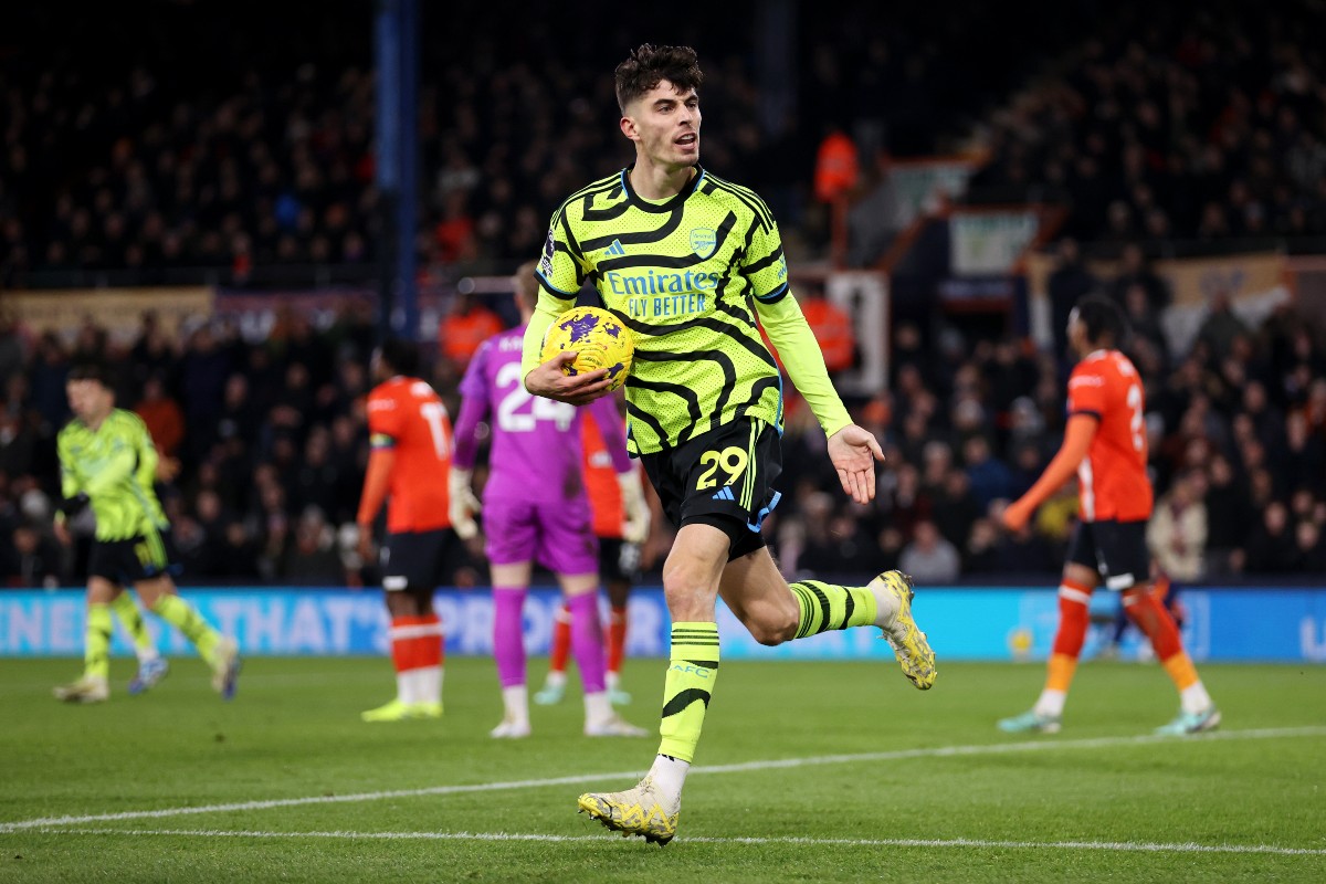 luton vs arsenal havertz