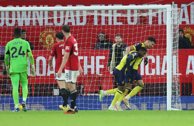 man united 0-3 bournemouth solanke