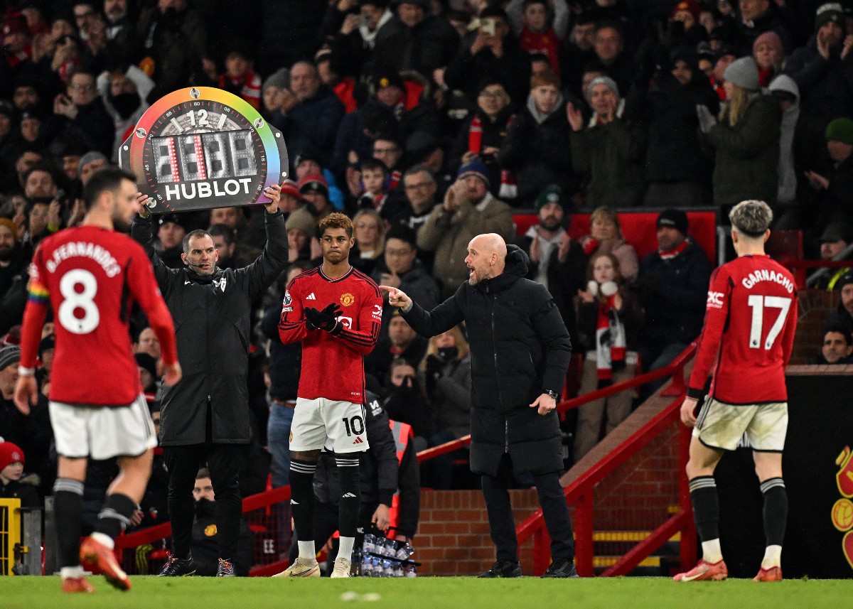 united vs chelsea rashford ten hag