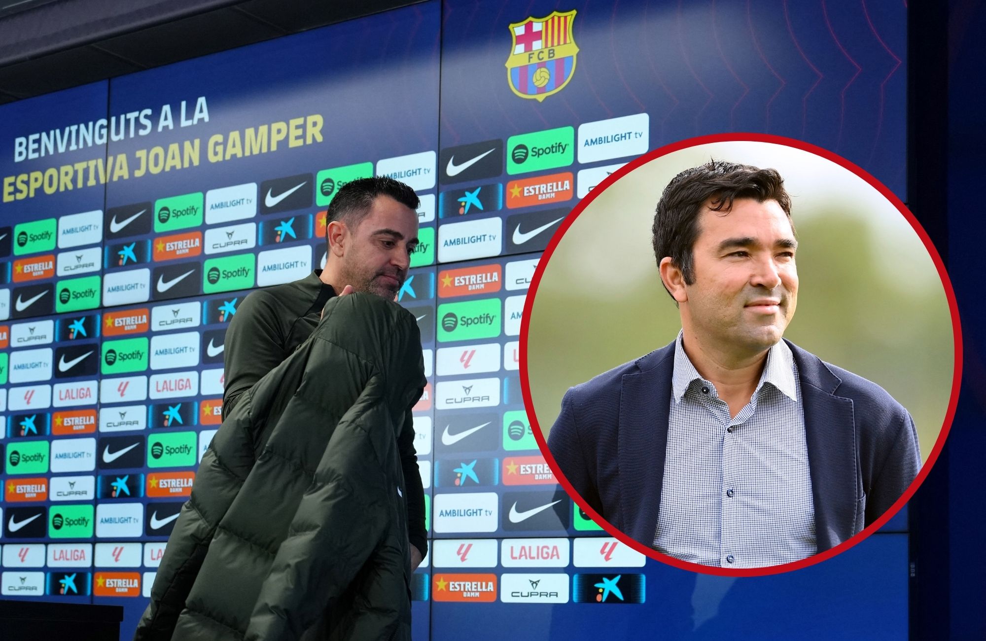 Deco, Laporta, Flick