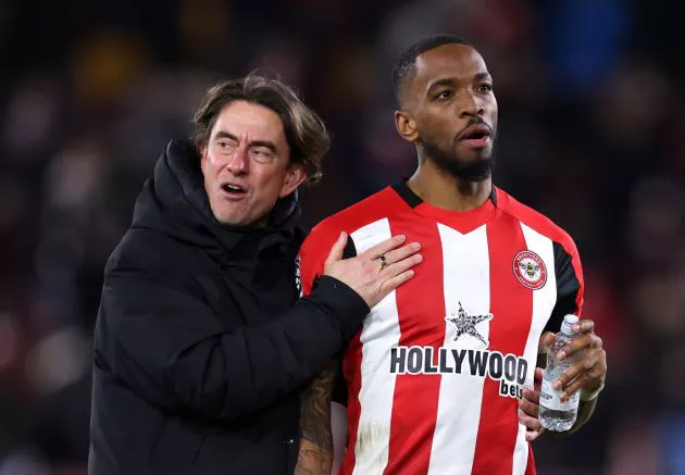 Ivan Toney Thomas Frank Brentford Premier League Man United