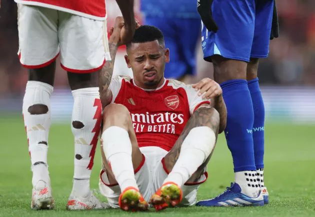 arsenal 0-2 west ham gabriel jesus