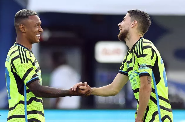 arsenal marquinhos jorginho pre season