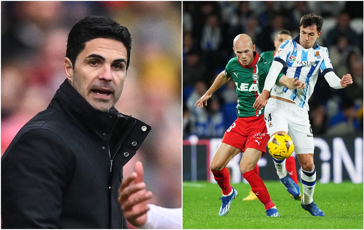arteta zubimendi arsenal premier league real sociedad