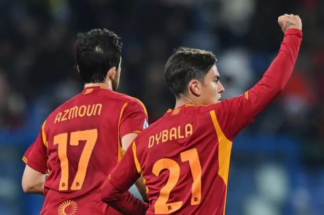azmoun dybala as roma