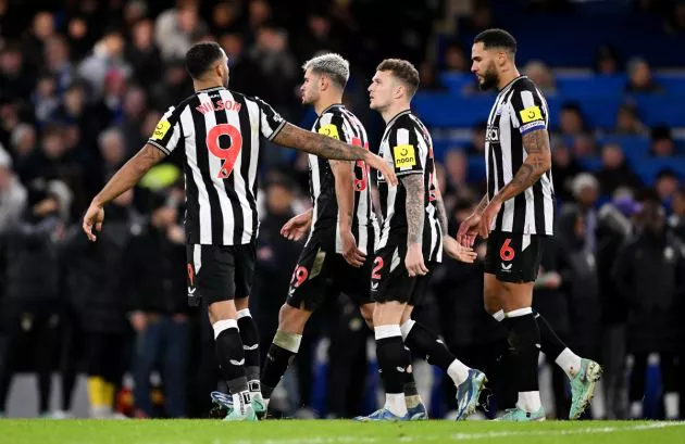 chelsea newcastle trippier wilson guimaraes