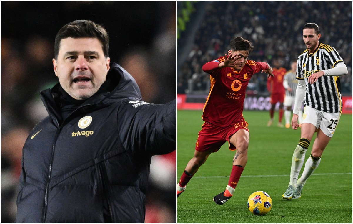 chelsea pochettino roma dybala juventus rabiot