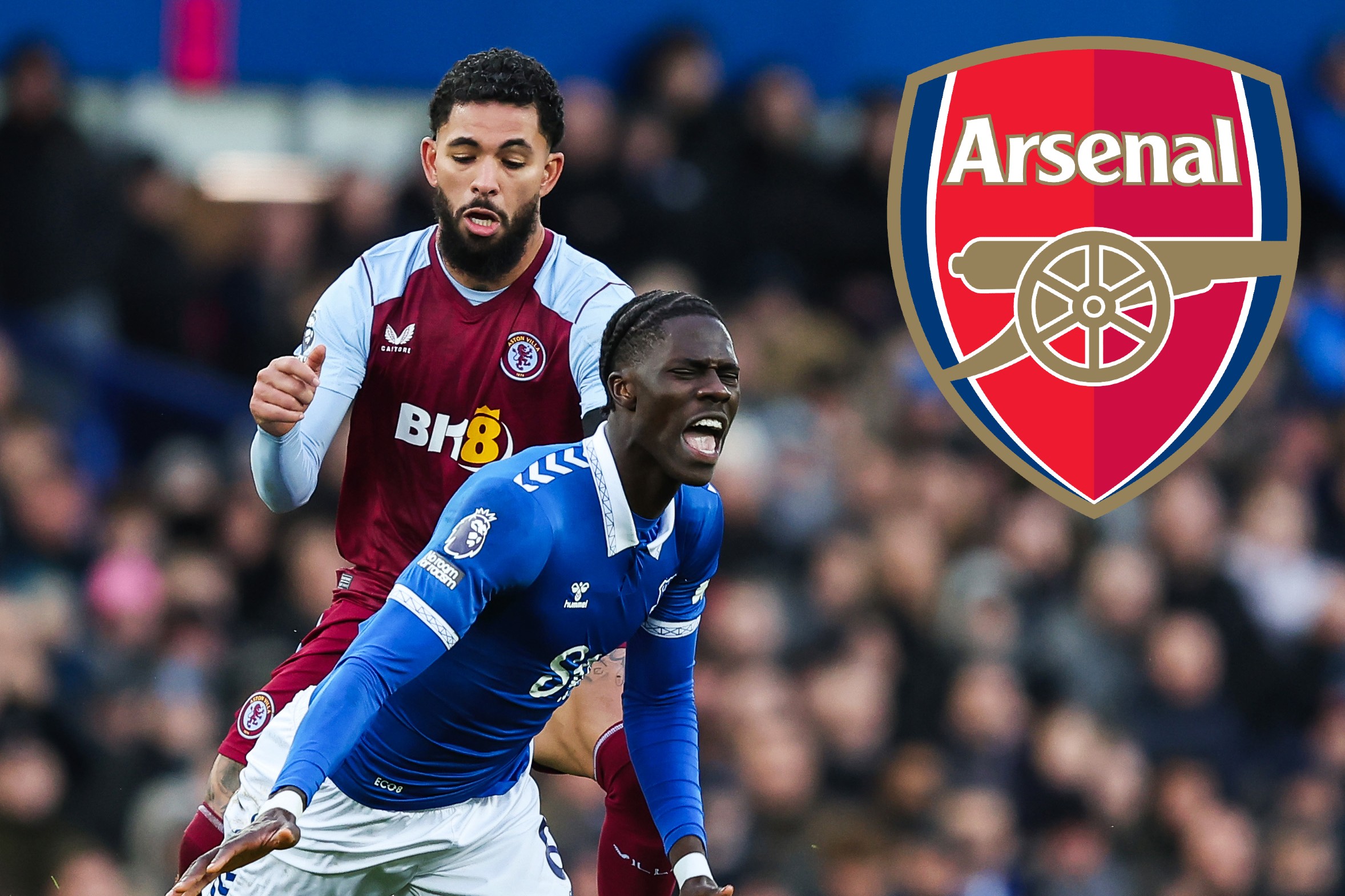 douglas luiz amadou onana arsenal