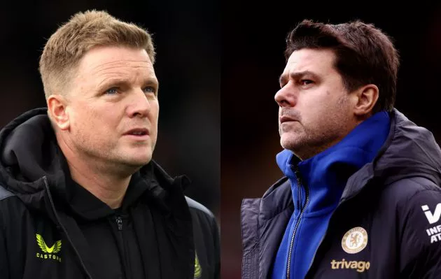 eddie howe and mauricio pochettino