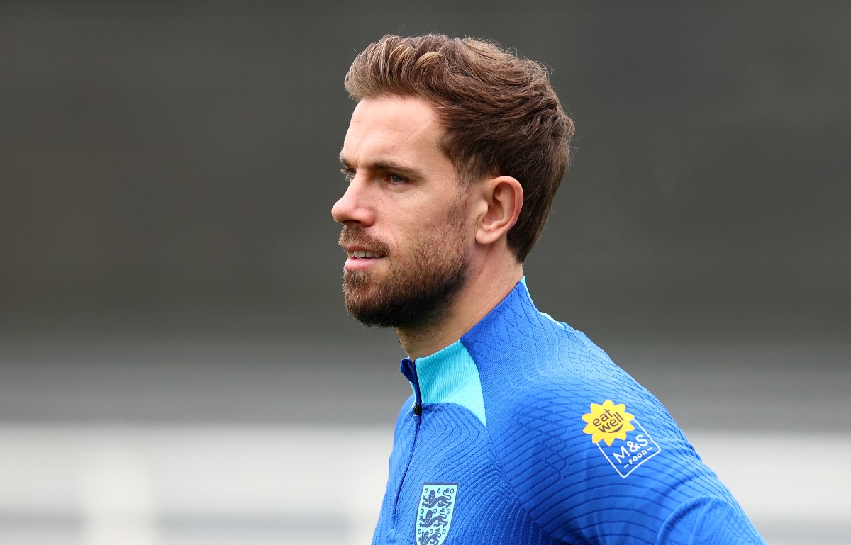 england training 2023 jordan henderson
