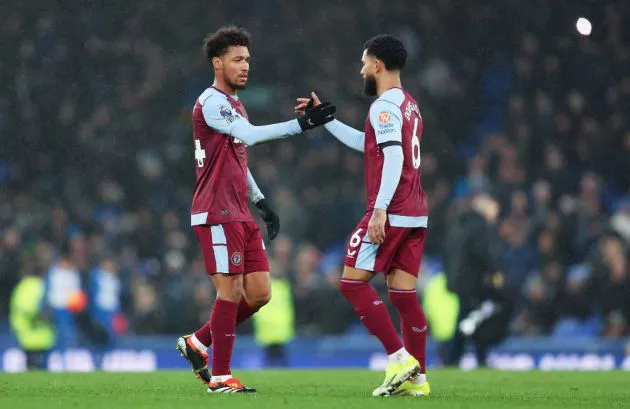 everton aston villa douglas luiz