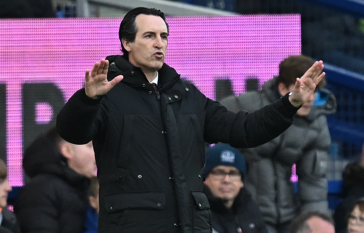 everton aston villa unai emery