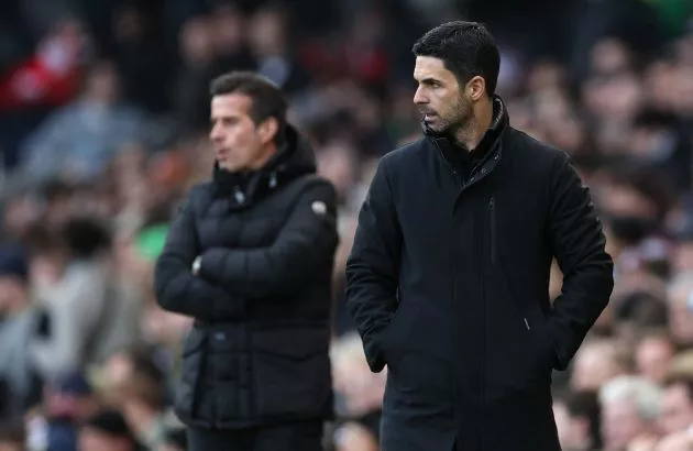 fulham marco silva arsenal mikel arteta premier league