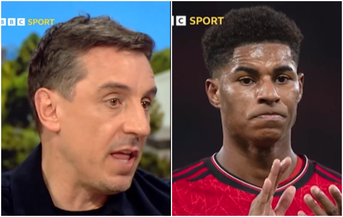 gary neville bbc marcus rashford