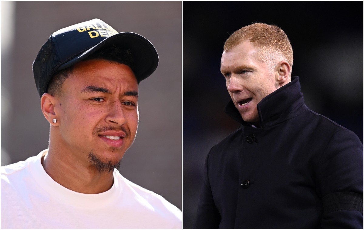 jesse lingard and paul scholes