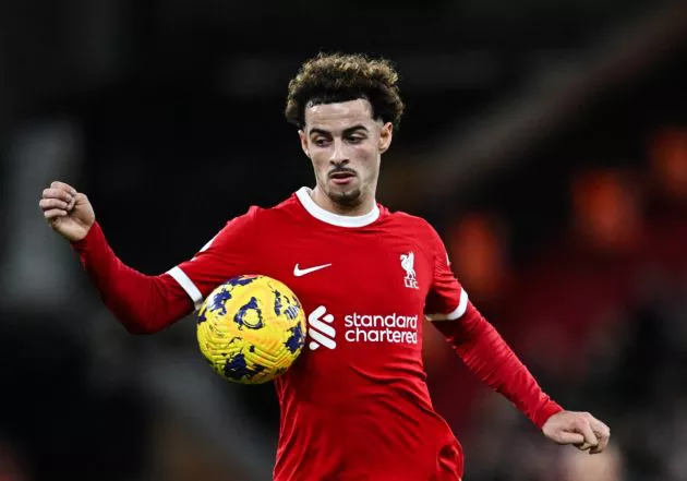 liverpool 1-1 arsenal curtis jones
