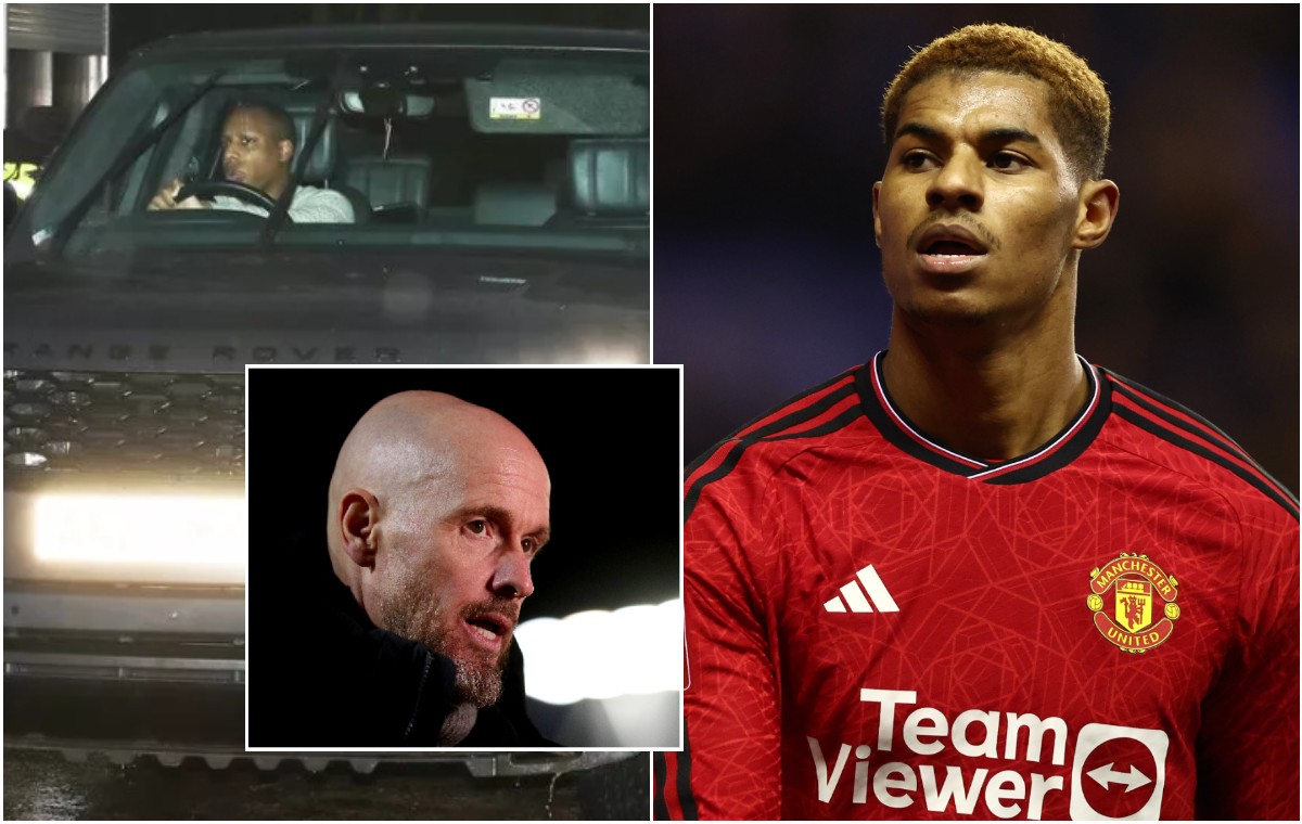 rashford ten hag brother car