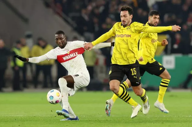 stuttgart dortmund guirassy hummels