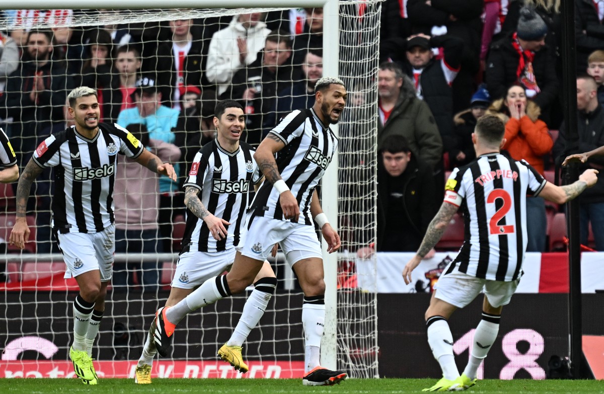 sunderland newcastle fa cup joelinton sunderland newcastle fa cup joelinton