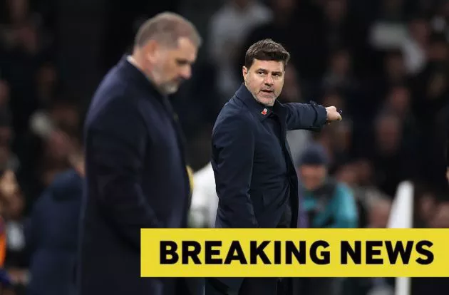 tottenham chelsea postecoglou pochettino breaking news