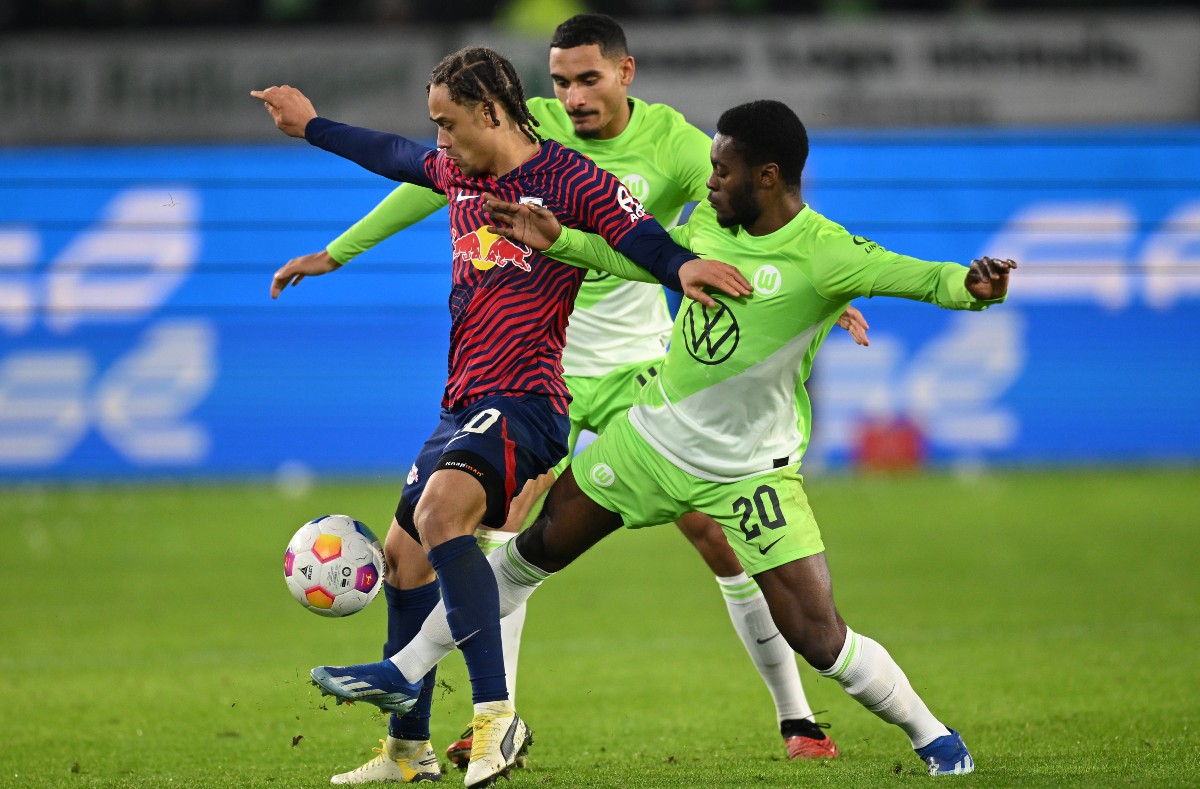 xavi simons vs wolfsburg