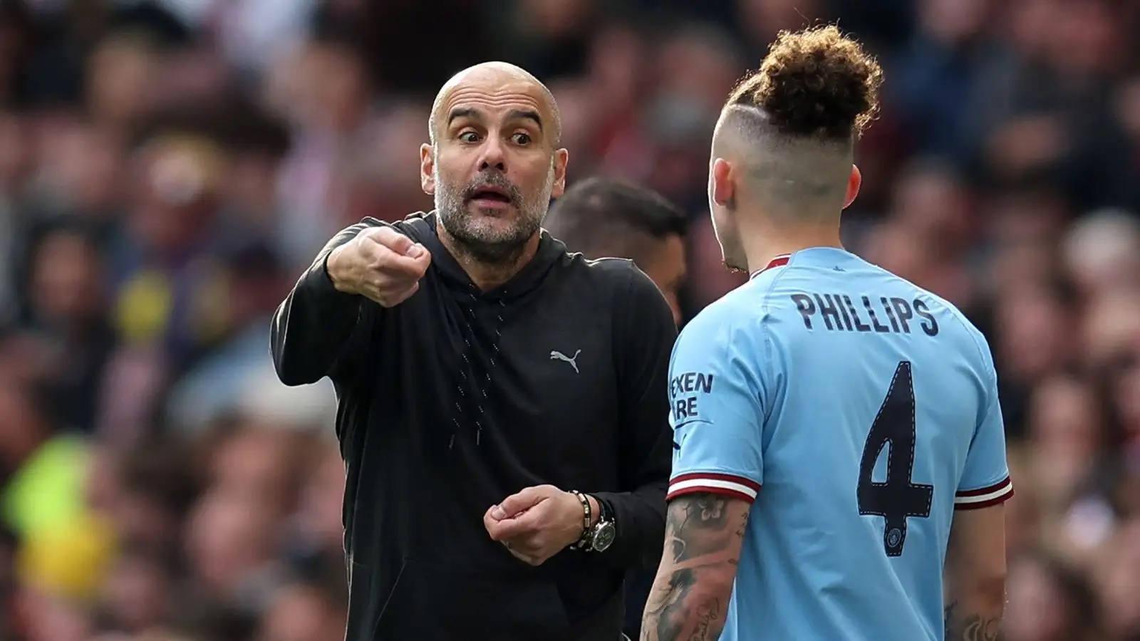 Man City Pep Guardiola Kalvin Phillips