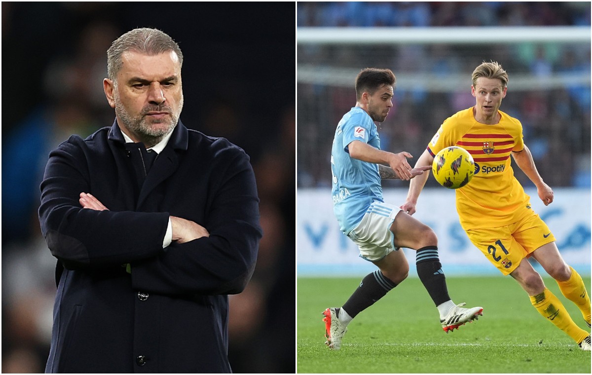 ange postecoglou celta barca frenkie de jong