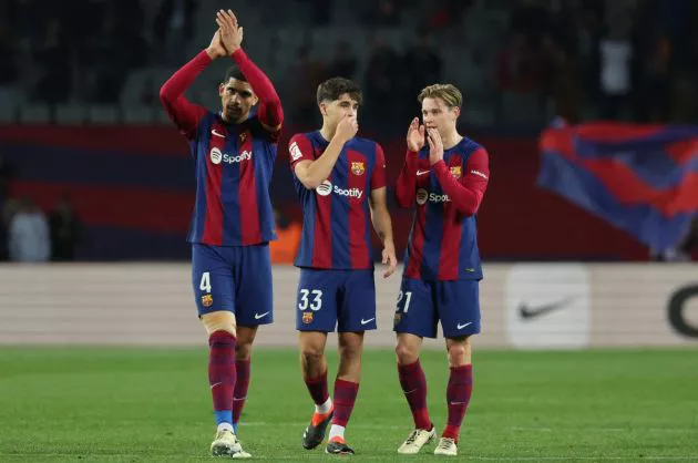 araujo de jong barcelona