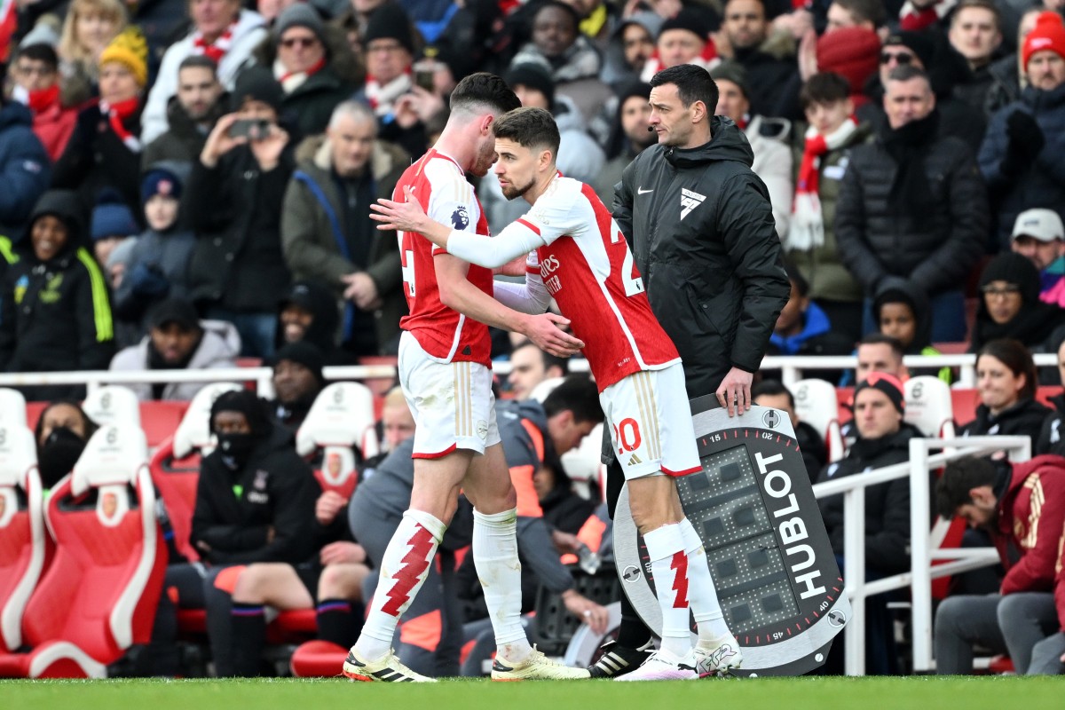 arsenal palace rice jorginho