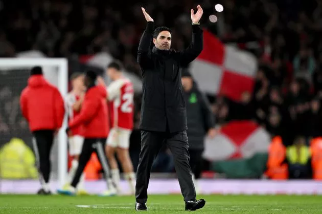 arteta arsenal liverpool 3-1