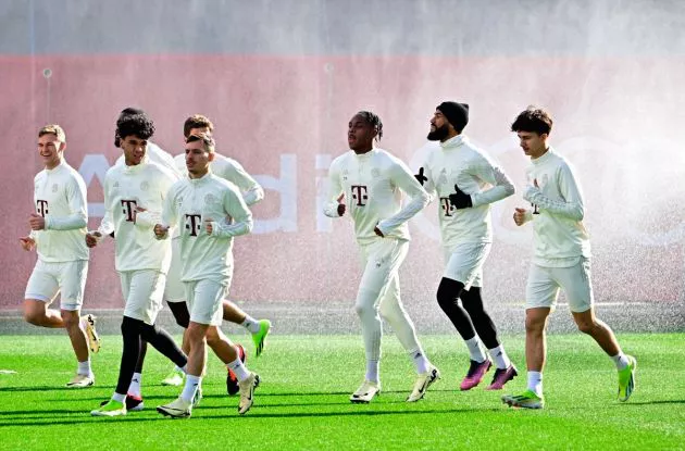 bayern munich training session 2024