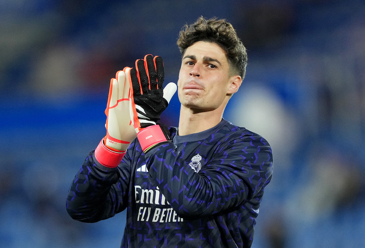 Kepa is facing an uncertain Chelsea future.