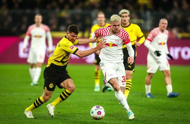 dortmund leipzig sesko