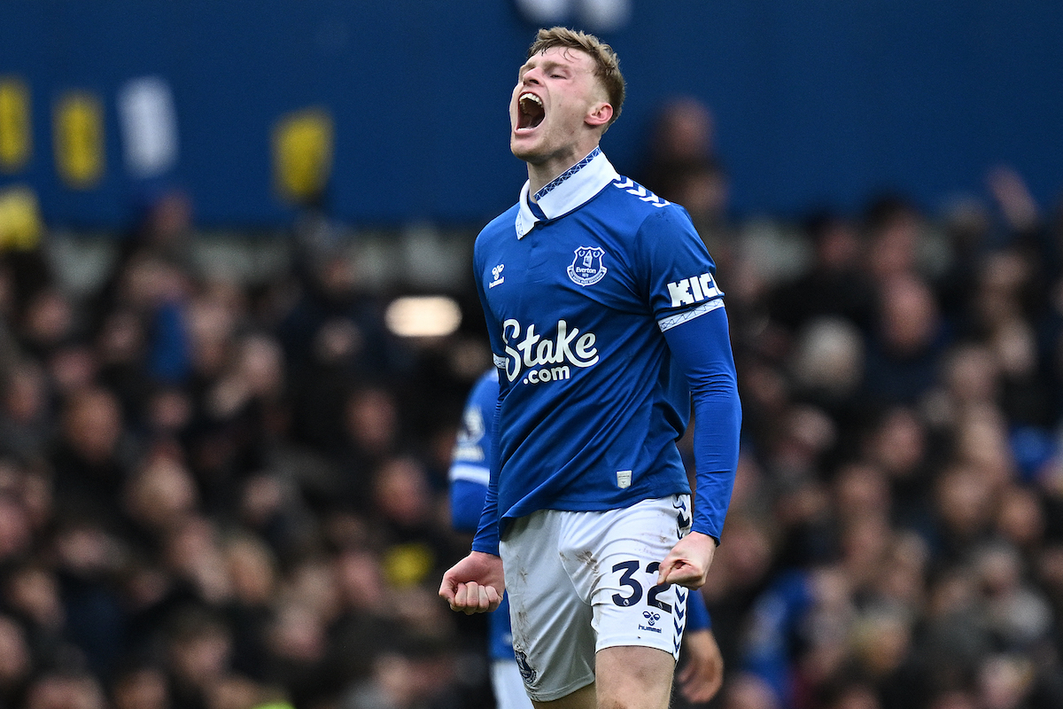 Jarrad Branthwaite Everton Man United Premier League