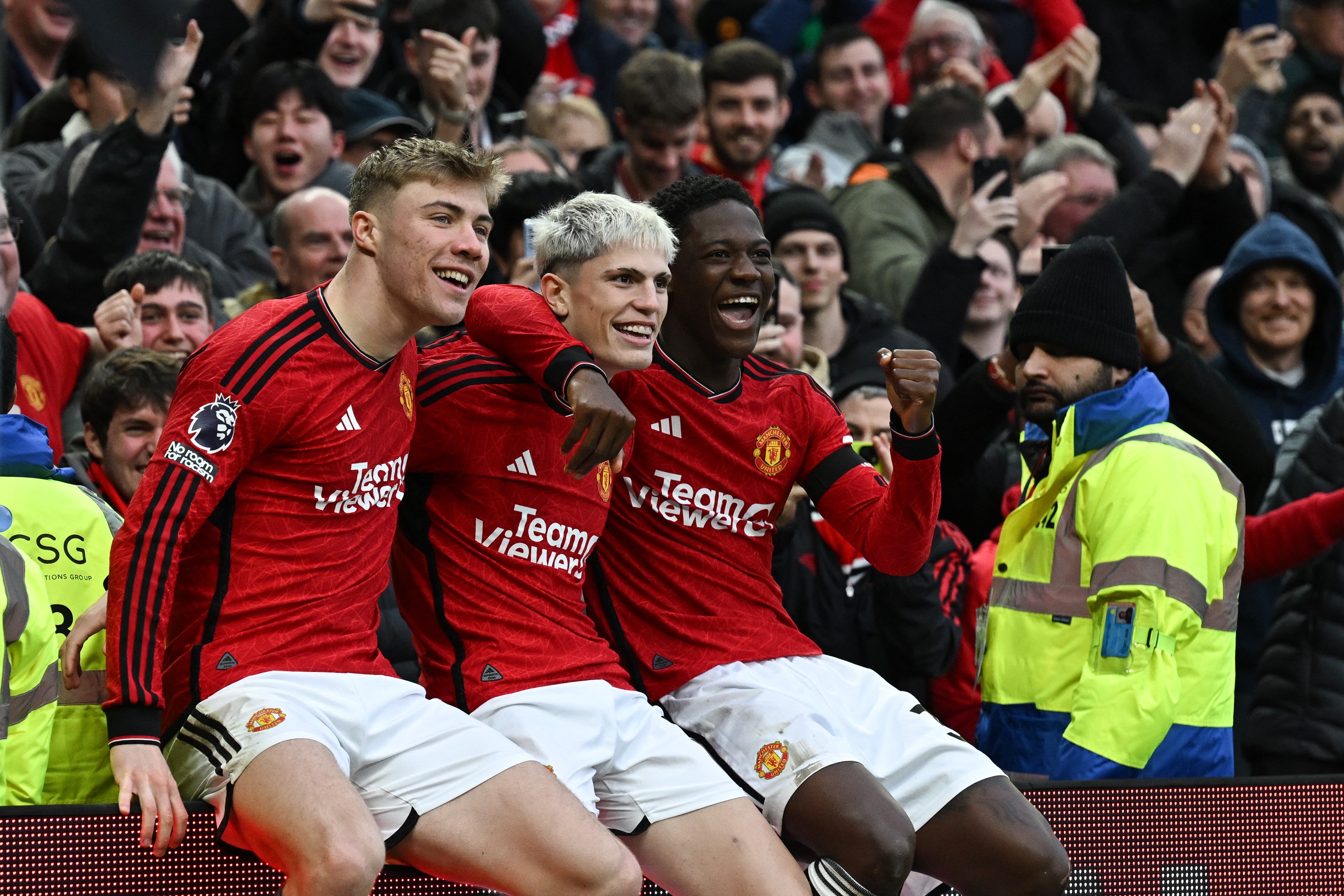 Manchester United will not sell Rasmus Hojlund, Alejandro Garnacho and Kobbie Mainoo.