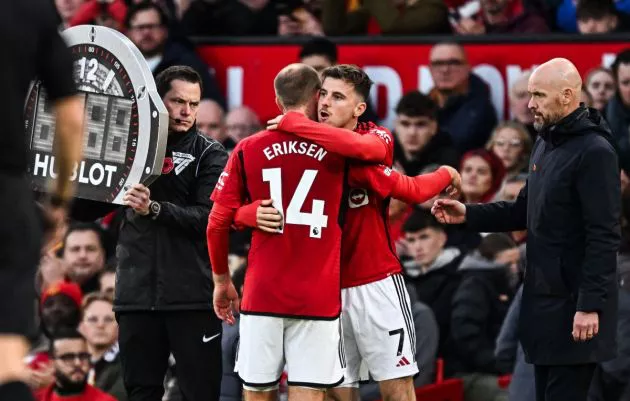 man united eriksen mount ten hag