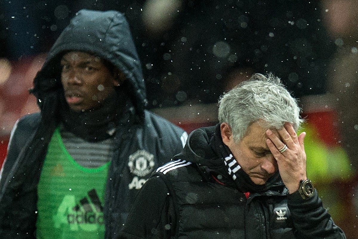 man utd paul pogba mourinho pic