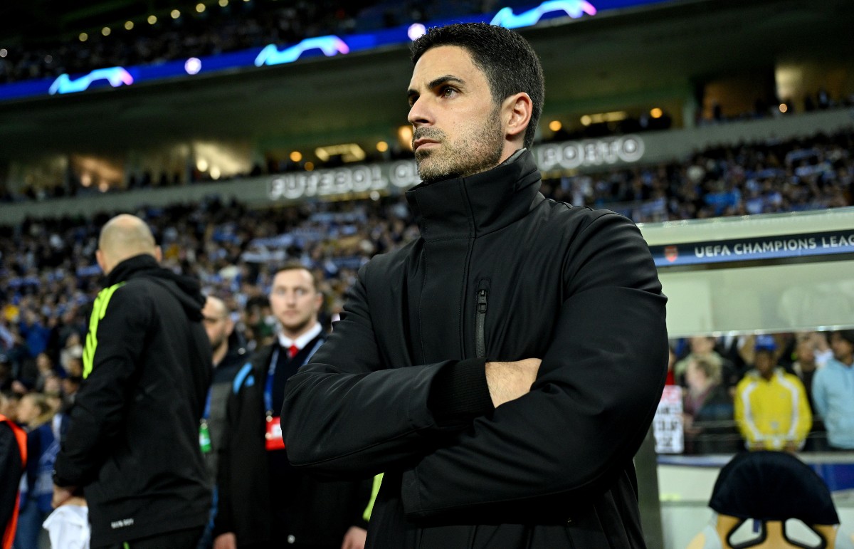 mikel arteta fc porto arsenal 2024