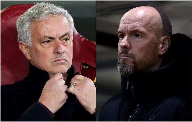 mourinho ten hag roma united