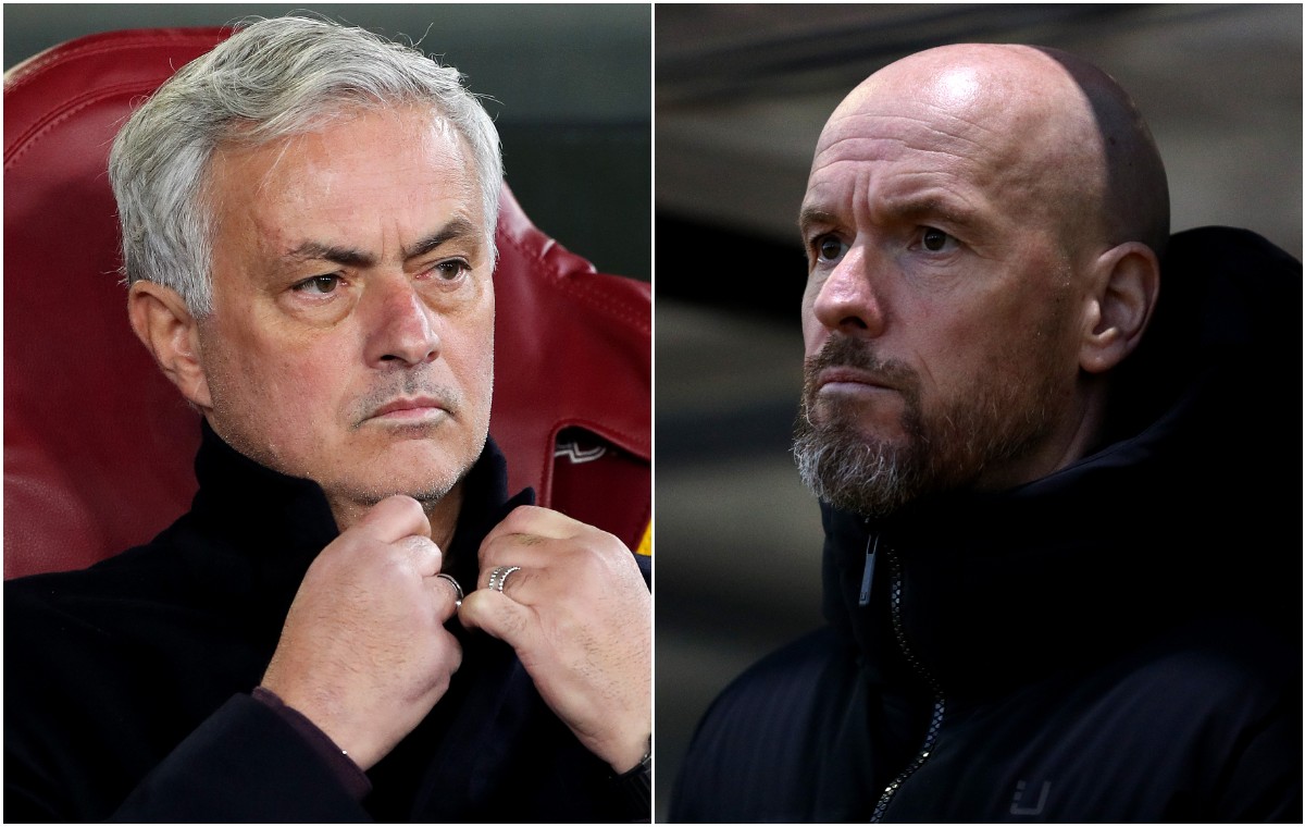 mourinho ten hag roma united