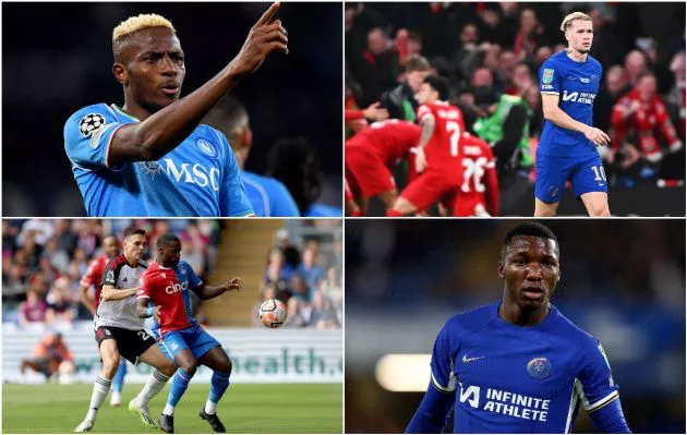 osimhen mudryk palhinha caicedo