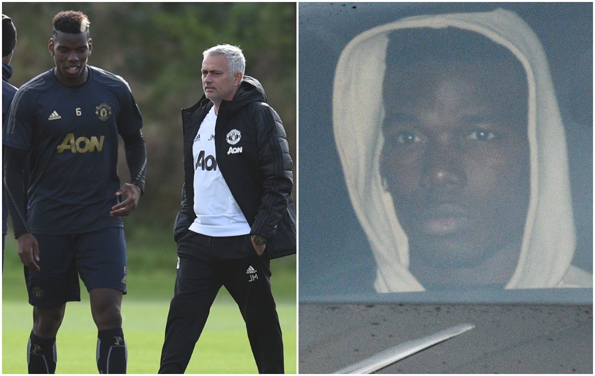 pogba mourinho at united