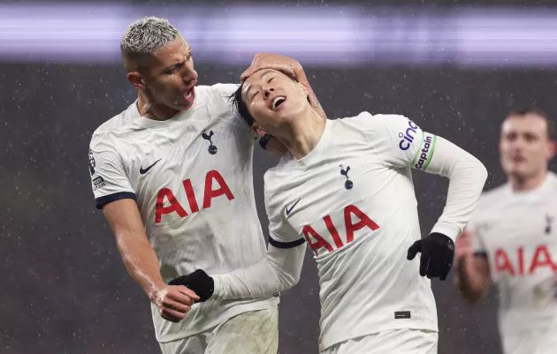 spurs bournemouth richarlison and son