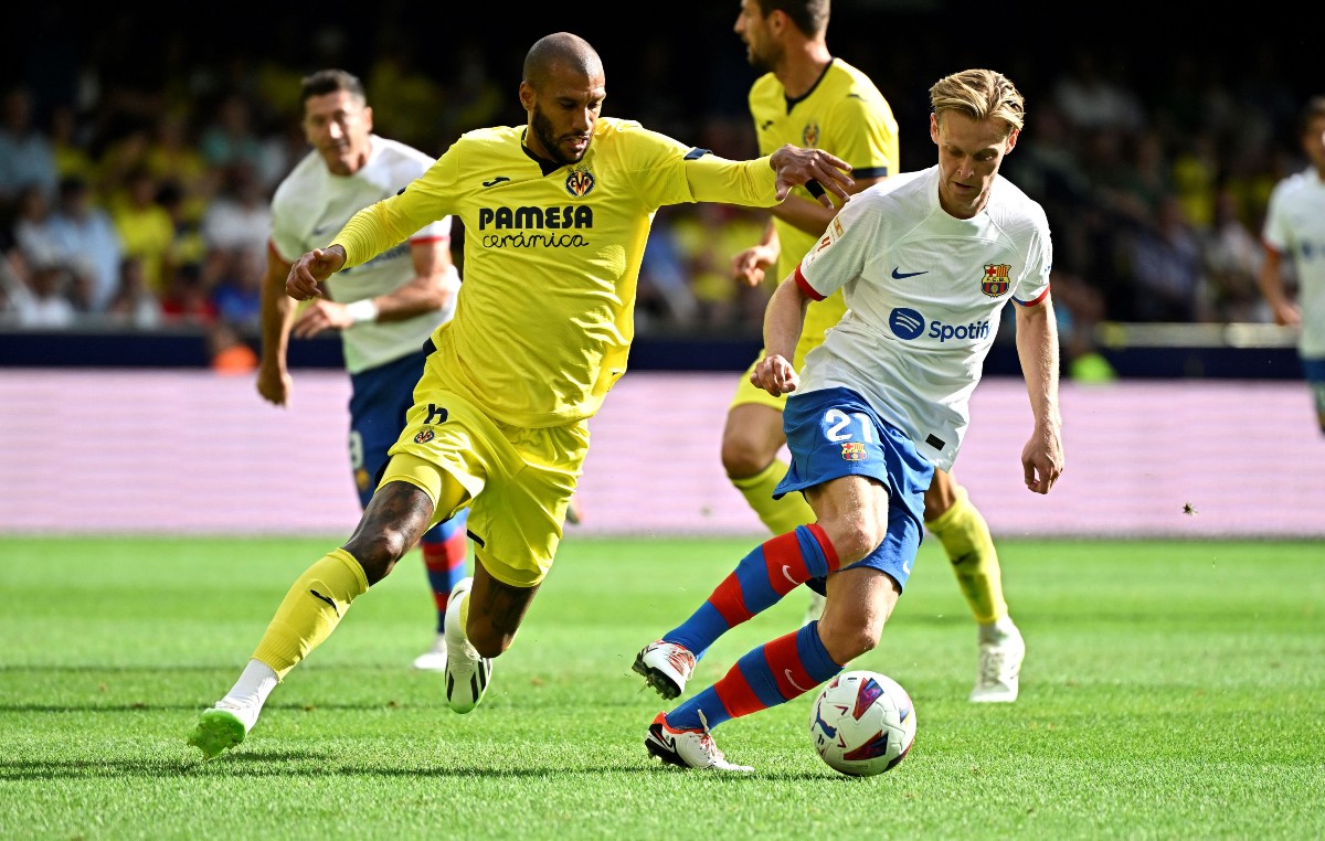 villarreal barcelona frenkie de jong 2023-24