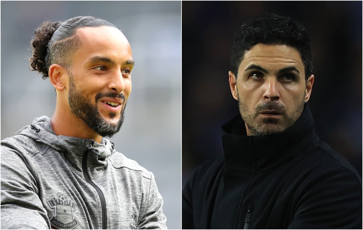 walcott and arteta