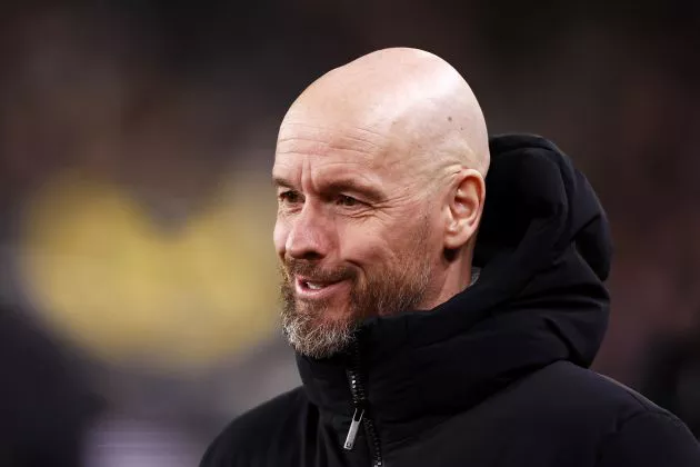 Erik ten Hag pictured in February 2024