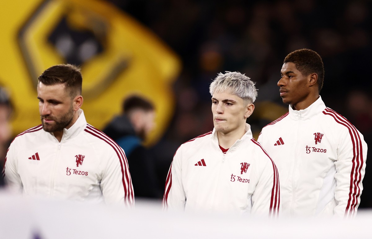 wolves man united shaw garnacho rashford